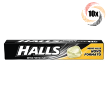 10x Packs Halls Extra Forte Strong Flavor Cough Drops | 28G | Fast Shipp... - £13.98 GBP