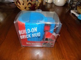 Unique Gift Build On Brick Blocks Tea Coffee Mug Cup BPA Free - £15.37 GBP