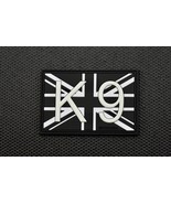 K9 UK Flag 3D PVC Morale Patch -B&amp;W GITD Police LEO Union Jack British P... - €6,69 EUR