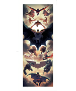 Sideshow SIGNED Batman Legacy Art Print Golden Age Dark Knight Kingdom C... - £202.42 GBP