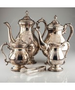 Toshikazu Japanese 950 Silver Tea Set Nice Condition 4 Pieces - $68,051.58 MXN