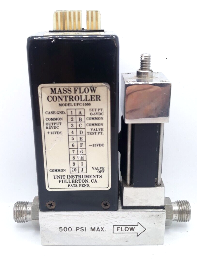 UNIT UFC-1000 MASS FLOW CONTROLLER RANGE 10 SLM GAS N2 ..4336 - $39.99