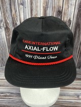 VTG Case Axial-Flow 1991 Plant Tour Adjustable Strap Back Trucker Hat - USA - £15.49 GBP