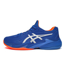 Asics Court FF 3 Novak Clay Men&#39;s Tennis Shoes Sports Blue NWT 1041A362-960 - £150.25 GBP+