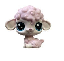 Littlest Pet Shop 2-98 Lamb Petula Woolwright Light Pink G6 Sheep Pairs ... - $10.84