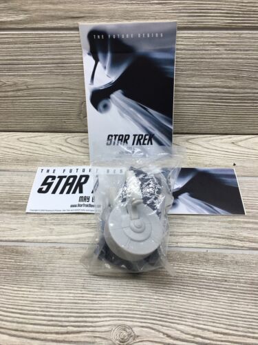 Primary image for 2009 STAR TREK BURGER KING TOYS ENTERPRISE With Extra Bumper Stickers Movie Prom