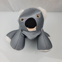 Moshi Brentwood Squishy Spandex Microbead Koala Bear Gray Stuffed Plush Pillow - £79.12 GBP