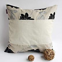 Onitiva - [Dream Champagne] Linen Patch Work Pillow Cushion Floor Cushio... - $19.79