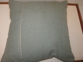 Ralph Lauren Ile SAINT-LOUIS Marielle Linen Cypress Green Deco Pillow Nwt - £53.66 GBP