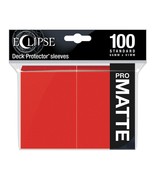 1 pack of 100 Ultra PRO Pro-Matte Eclipse Apple Red Std Sized Card Sleeves - €14,39 EUR
