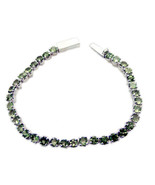 Peridot 925 Solid Sterling Silver Green Bracelet Natural SBRAPER-58001 US - $52.46
