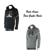 UNDER ARMOUR COLD GEAR NEW MEN&#39;S ARMOUR FLEECE GRAPHIC HOODIE SWEATSHIRT... - $40.55 CAD+