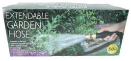 Extendablet 50 ft  Multiple Spray Garden Hose - W/Brass Ends &amp; Nozzle - $404.21 MXN