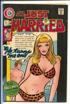 Just Married #101 1974-Charlton-puzzle page-swimsuit cover-VG - $47.53