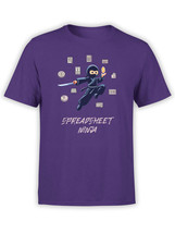 FANTUCCI Accountants T-Shirt Collection | Spreadsheet Ninja T-Shirt | Unisex - £17.27 GBP+