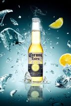 Corona Extra Light Imported Beer Advertising Metal  Sign 8x12in  Coors 28 - $34.72 CAD