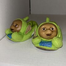 Vintage Teletubbies DIPSY Green Toddler Slippers Costume 1999 Age 2-4 Me... - $27.12