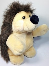 Fiesta Hedgehog Plush Brown Tan Stuffed Animal Toy 9&quot; Sri Lanka Hedge Hog  - £19.66 GBP