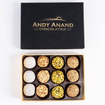 Andy Anand&#39;s Exquisite Gourmet Date Truffles, with a Medley of Nuts, 8 Oz - $19.64