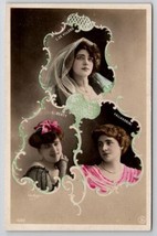 RPPC Stage Actress Villers Berty Vallandrini Reutlinger Art Nouveau Post... - $19.95