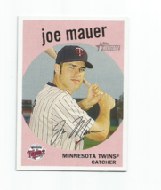 Joe Mauer (Minnesota Twins) 2008 Topps Heritage Card #39 - £3.95 GBP