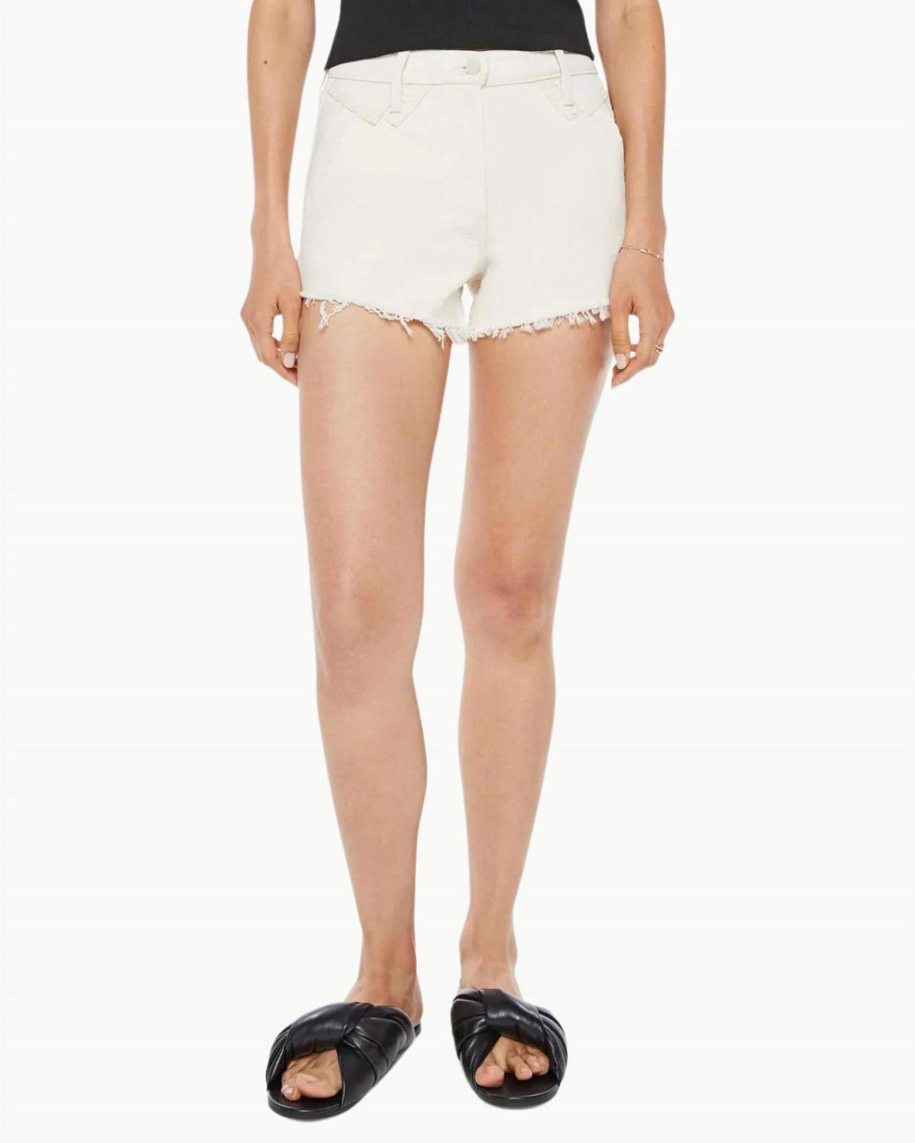 Mother High-Waisted Jean Shorts Act Natural - $160.00
