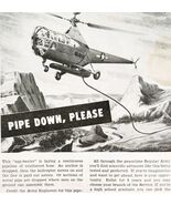 1948 US Army Air Force Recruitment Advertisement Military Helicopter E2H1 - $24.99