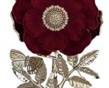 Bath &amp; Body Works Velvet Red Flower Butterfly Wallflowers Fragrance Plug... - £13.25 GBP