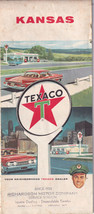 1964 Texaco Road Map Kansas - £7.27 GBP