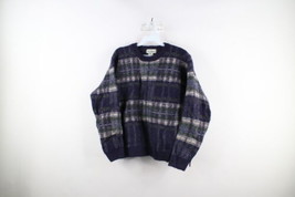 Vintage 90s LL Bean Mens Small Distressed New Zealand Wool Knit Sweater AS IS - £31.51 GBP