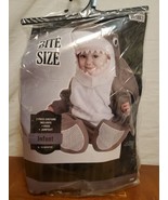 Bite Size Shark Costume Infant 6 To 12 Months Halloween Dress Up Complete  - €10,48 EUR
