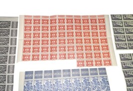 French West Africa Mint Stamp Sheets Lot Rhino French Colonies MNH Block image 4