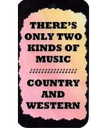 Ron&#39;s Hang Ups Giant 4&quot; x 6&quot; Refrigerator Magnets Two Kinds of Music Cou... - £5.58 GBP