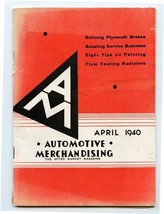 Automotive Merchandising April 1940 The After Market Magazine  - $17.82