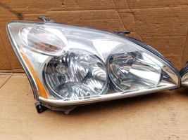 04-09 Lexus RX330 RX350 Halogen Headlight Lamps Set L&R POLISHED image 4