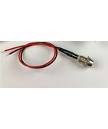  5mm 12V Green pre-wired LED with Chrome Bezel Holder - €4,14 EUR