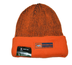 Denver Broncos New Era NFL Football Tech Sport Knit Cuffed Beanie Winter Hat - £15.12 GBP