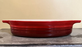Le Creuset 9&quot; OMBRÉ RED Oval Baking Dish Stoneware, Poterie - £17.39 GBP