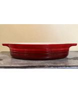 Le Creuset 9&quot; OMBRÉ RED Oval Baking Dish Stoneware, Poterie - £17.01 GBP