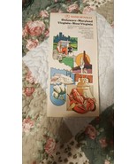 Vintage  Rand McNally Delaware Maryland Virginia West Virginia Road Map - $4.94