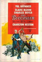 The Buccaneer Original 1958 Vintage One Sheet Poster - £262.93 GBP