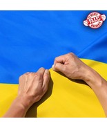 Anley Rip-Proof Double Sided 3-Ply Ukraine Flag 3x5 Ft Ukrainian Nationa... - £18.99 GBP