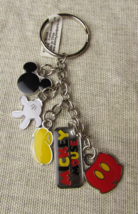 Mickey Mouse Charm Keyring From Disneyland Paris - $18.50