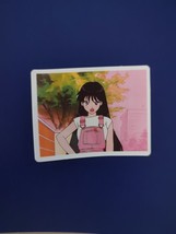 Aesthetic Anime Girl Sticker Vinyl Waterproof Sticker - £2.80 GBP