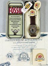 Fossil 10th Anniversary Limited Edition Watch - # 4,382 of 10,000 - New ... - £59.11 GBP