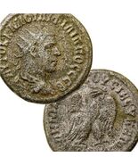 PHILIP I, First Christian Emperor, Eagle. Tetradrachm Scarce in Prieur 4... - $141.55