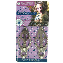 Lite Line Nipple Clamps With Curbed Chain - £26.90 GBP