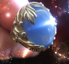 HAUNTED RING MASTER CIRCLE 20 BLUE MOON BLESSINGS HIGHEST LIGHT COLLECT MAGICK image 2