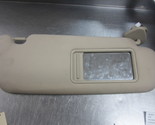 Passenger Right Sun Visor From 2012 Hyundai Veracruz  3.8 - $83.00