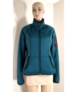 Harley Davidson Dark Teal Fleece Lined Soft Shell Full Zip Jacket Womens... - $42.49